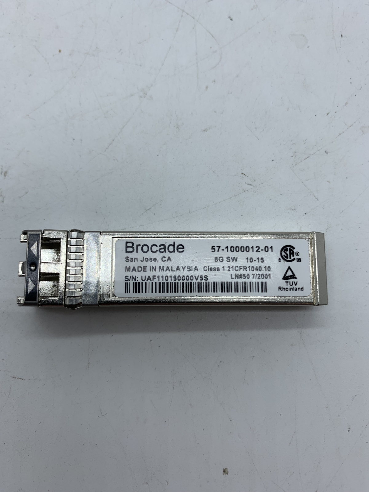 BROCADE - 57-1000012-01 - 8GB SW Transceiver Module w/ 