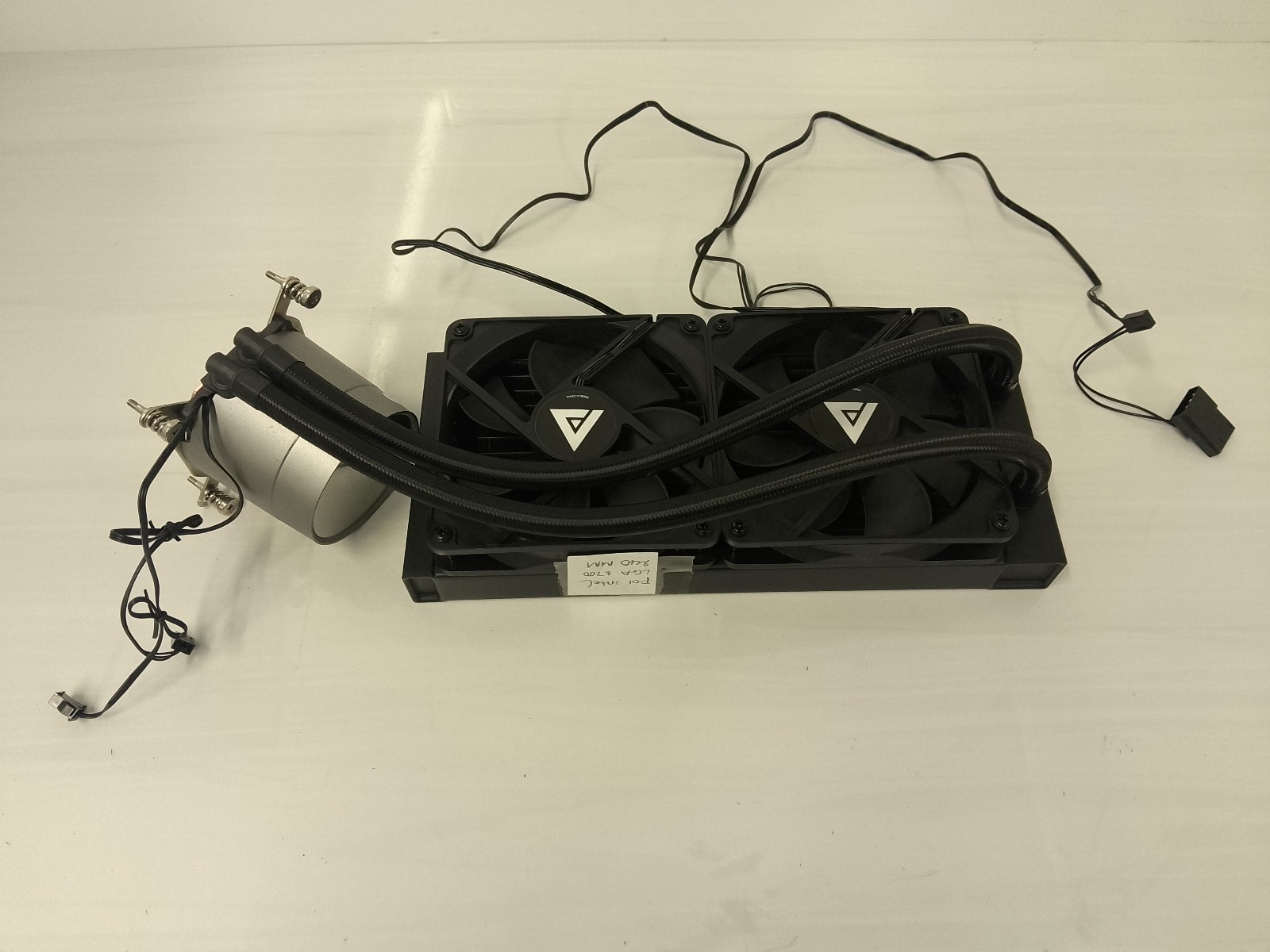 Montech LightFlow ARGB 240 Liquid CPU Cooler 240mm AIO Infinity Mirror Intel