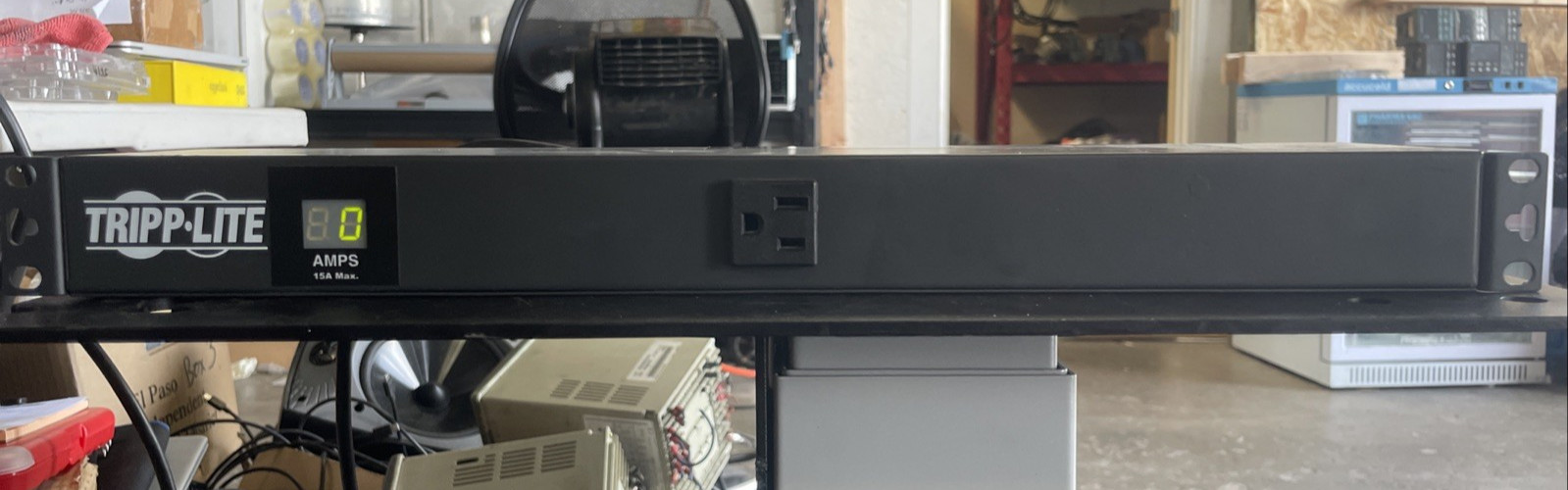 Tripp Lite PDUMH15 1U Rack Mount PDU 15A 120V Power Distribution Unit