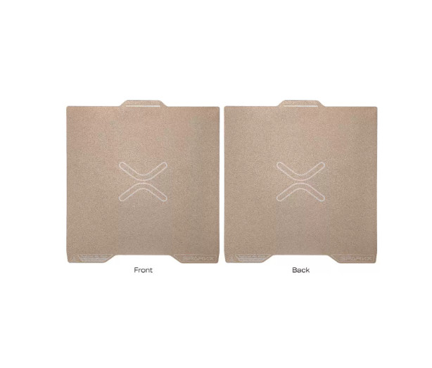 Creality SPARKX i7 265*301mm Double Sided Gold Texture Build Plate