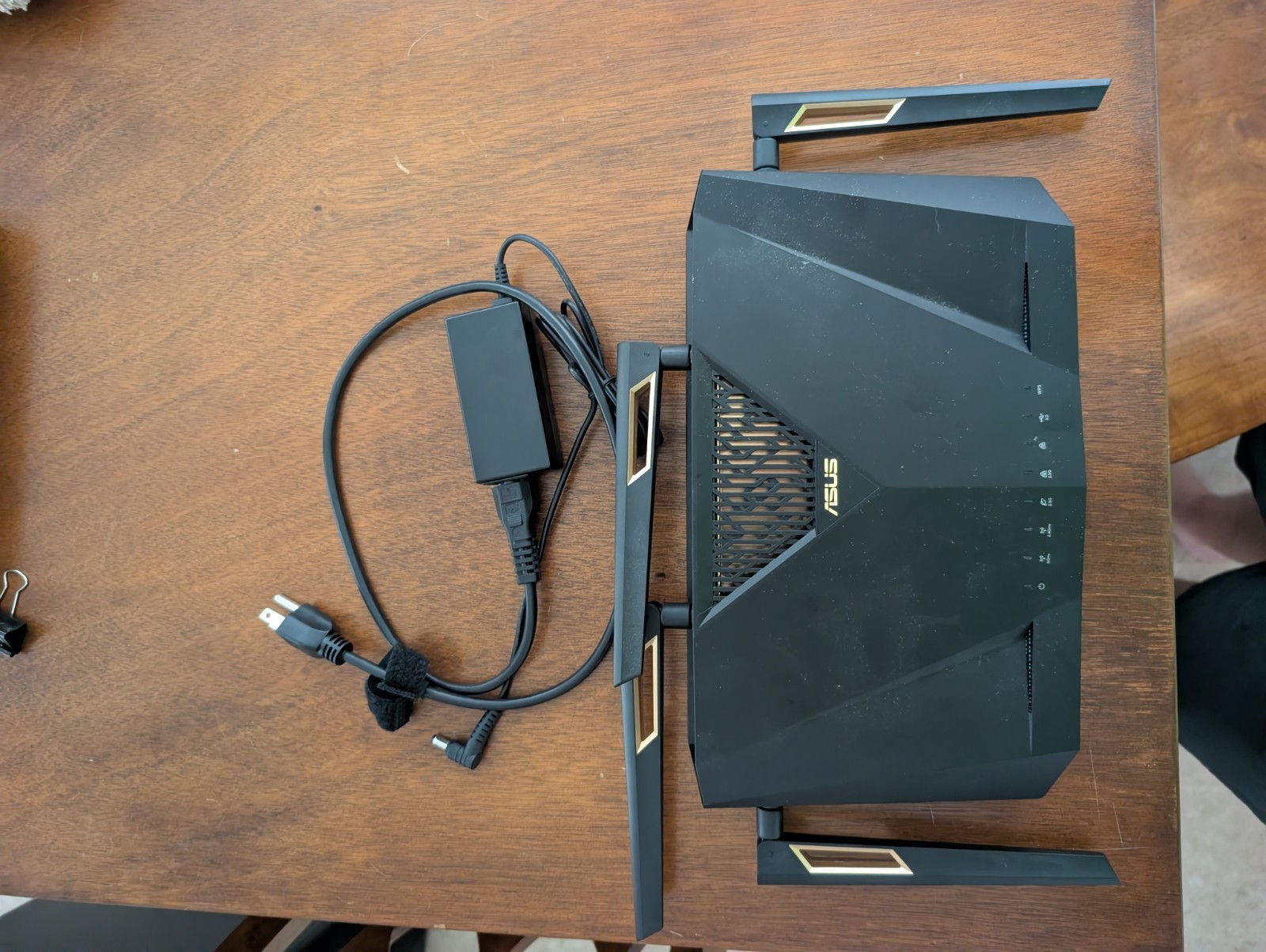 ASUS RT-AX88U AX6000 WiFi6 Dual-Band Gigabit 802.11ax Smart Wi-Fi Router - Black