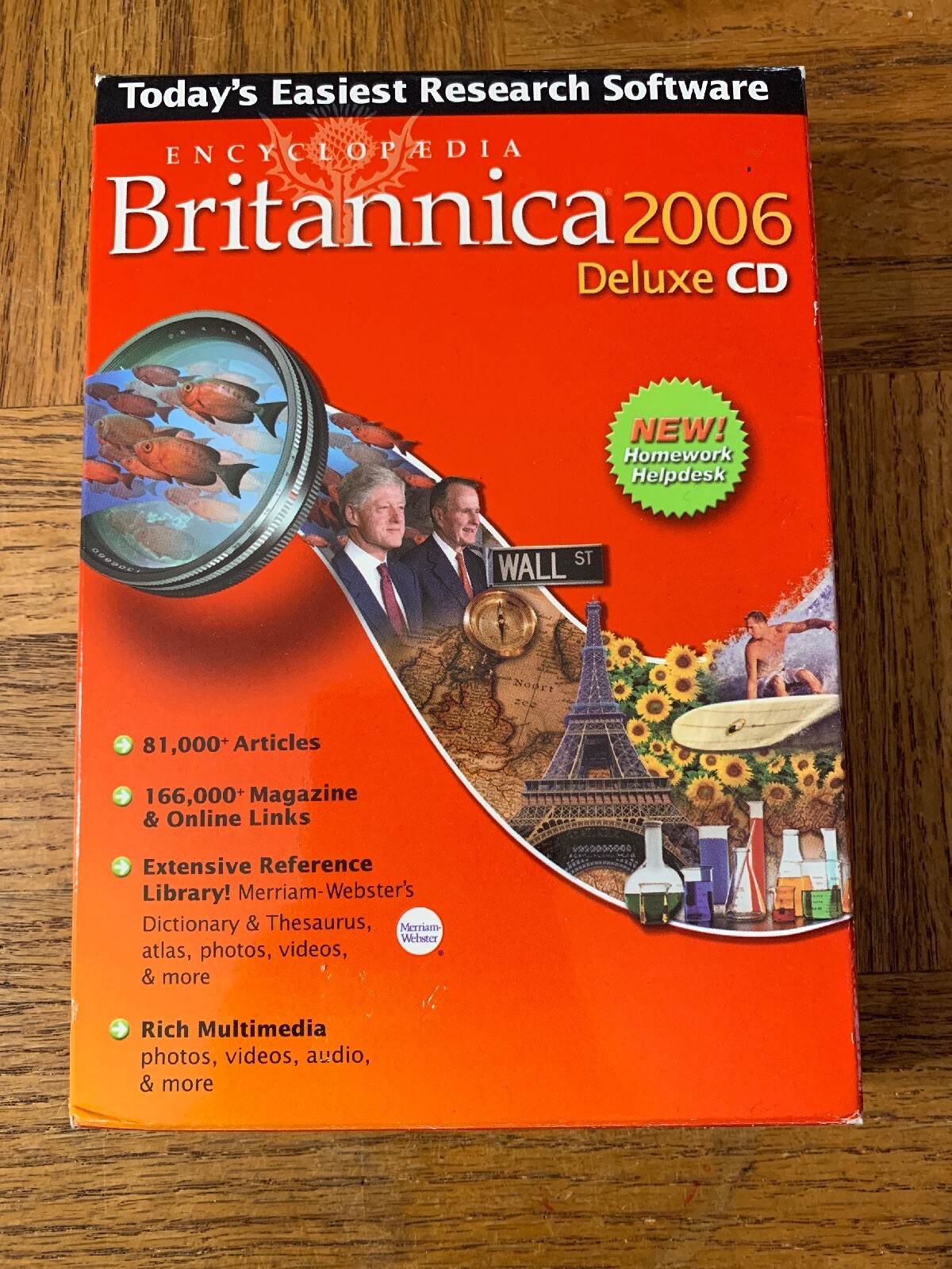 Encyclopedia Britannica 2006 Deluxe PC CD Rom