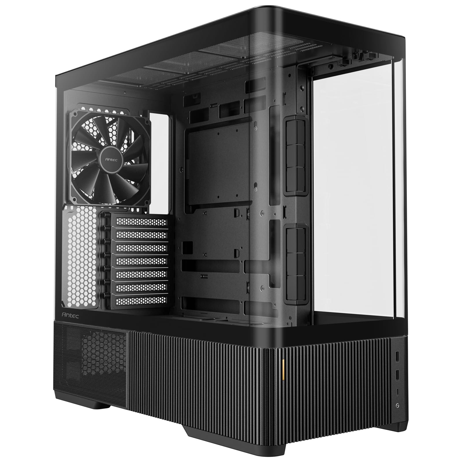 Antec C6CURVEAIR C6 Curve Air Mid-Tower ATX PC Case - Black