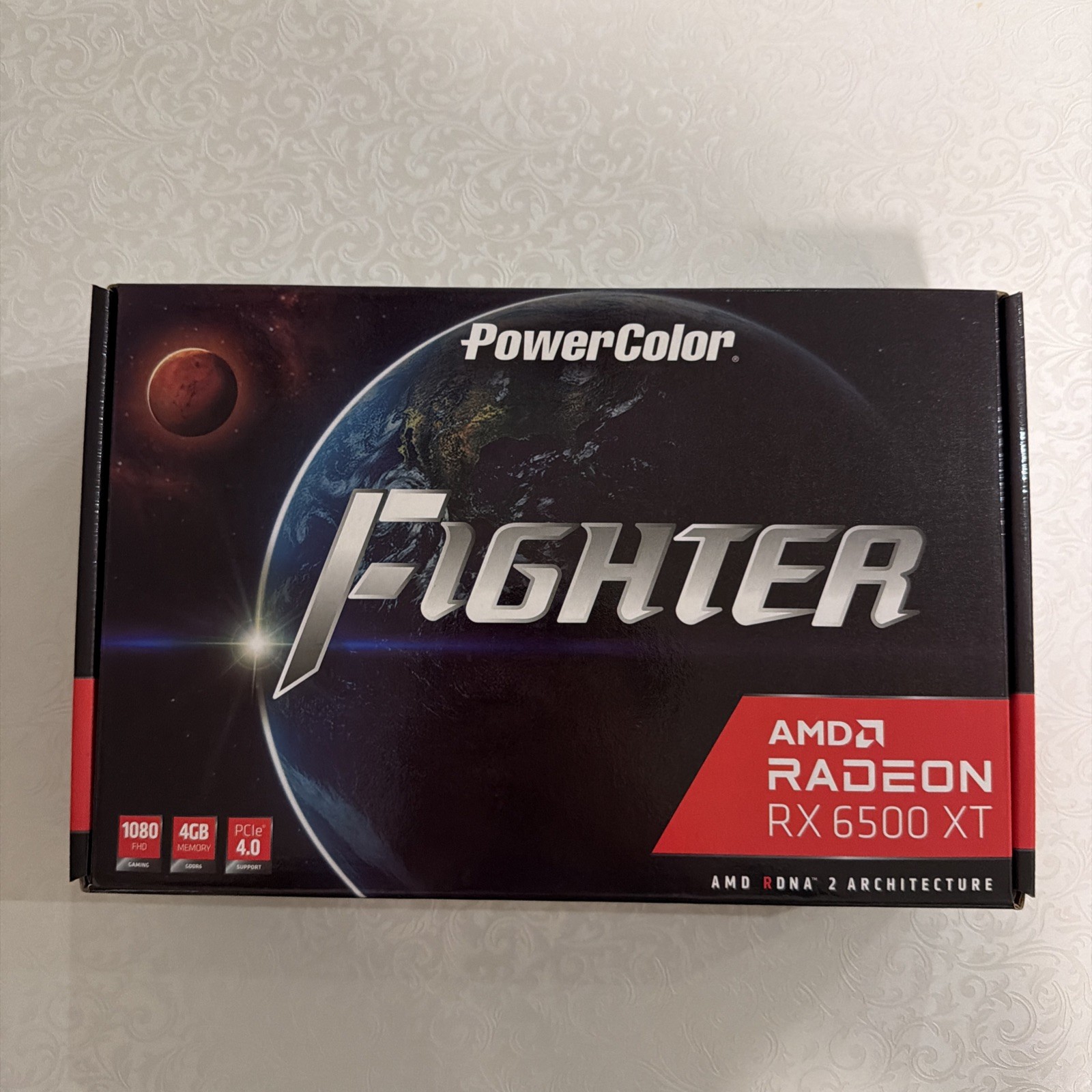 PowerColor Fighter AMD Radeon RX 6500XT 4GB GDDR6 Graphics Card