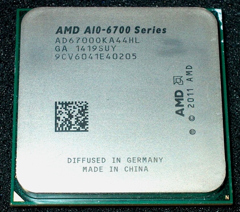 AMD A10-6700 CPU a10 series quad-core 4mb 3.7ghz interface fm2 65w processor