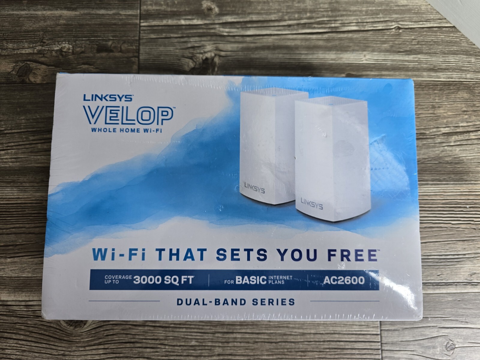 Linksys Velop Whole Home WiFi Dual Band Mesh Ac2600 WHW0102