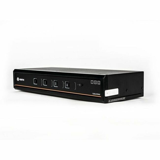 Vertiv Avocent Cybex SC900 Secure Desktop KVM Switch, Dual Head Monitor, 4 Port