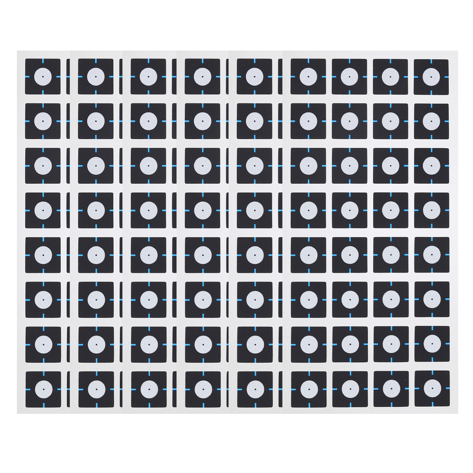 200Pcs Inner 6mm Outer 12mm High Reflective 3D Scanning Dots