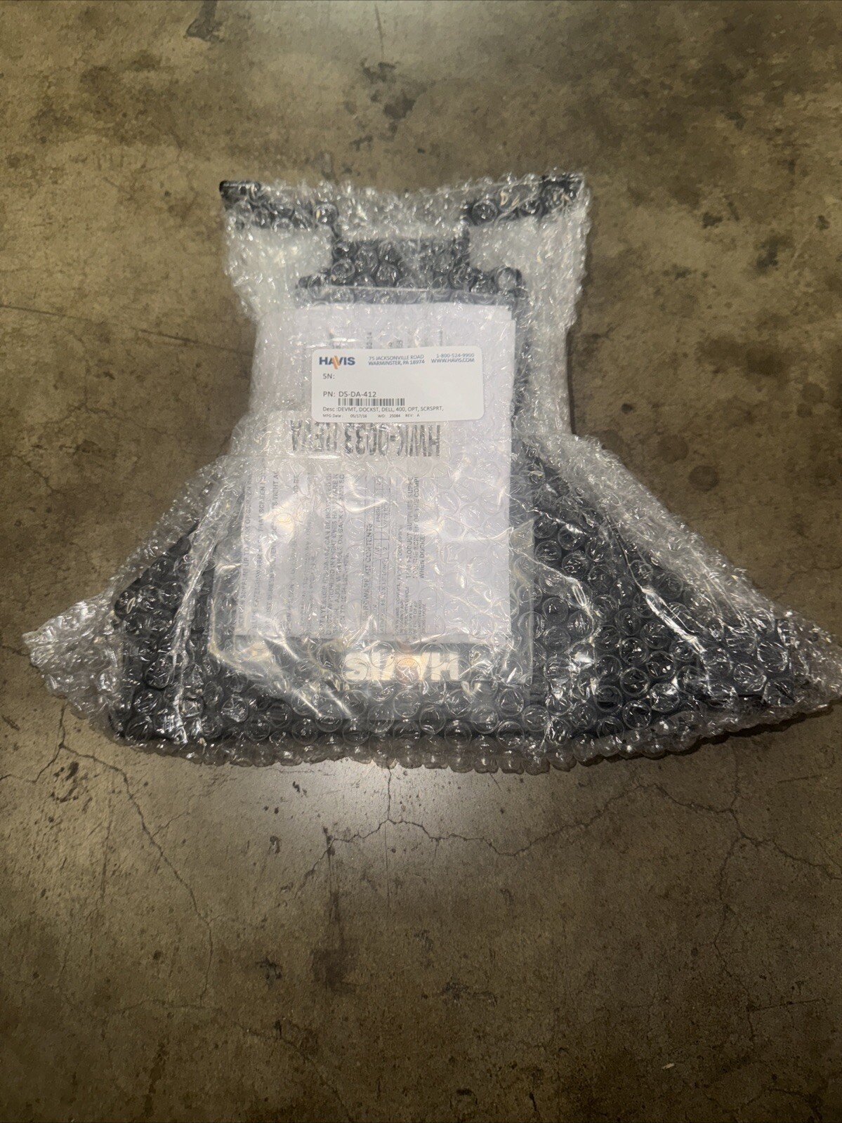 Havis Laptop Screen Support for DS-DELL-400 Series Docking Stations - DS-DA-412