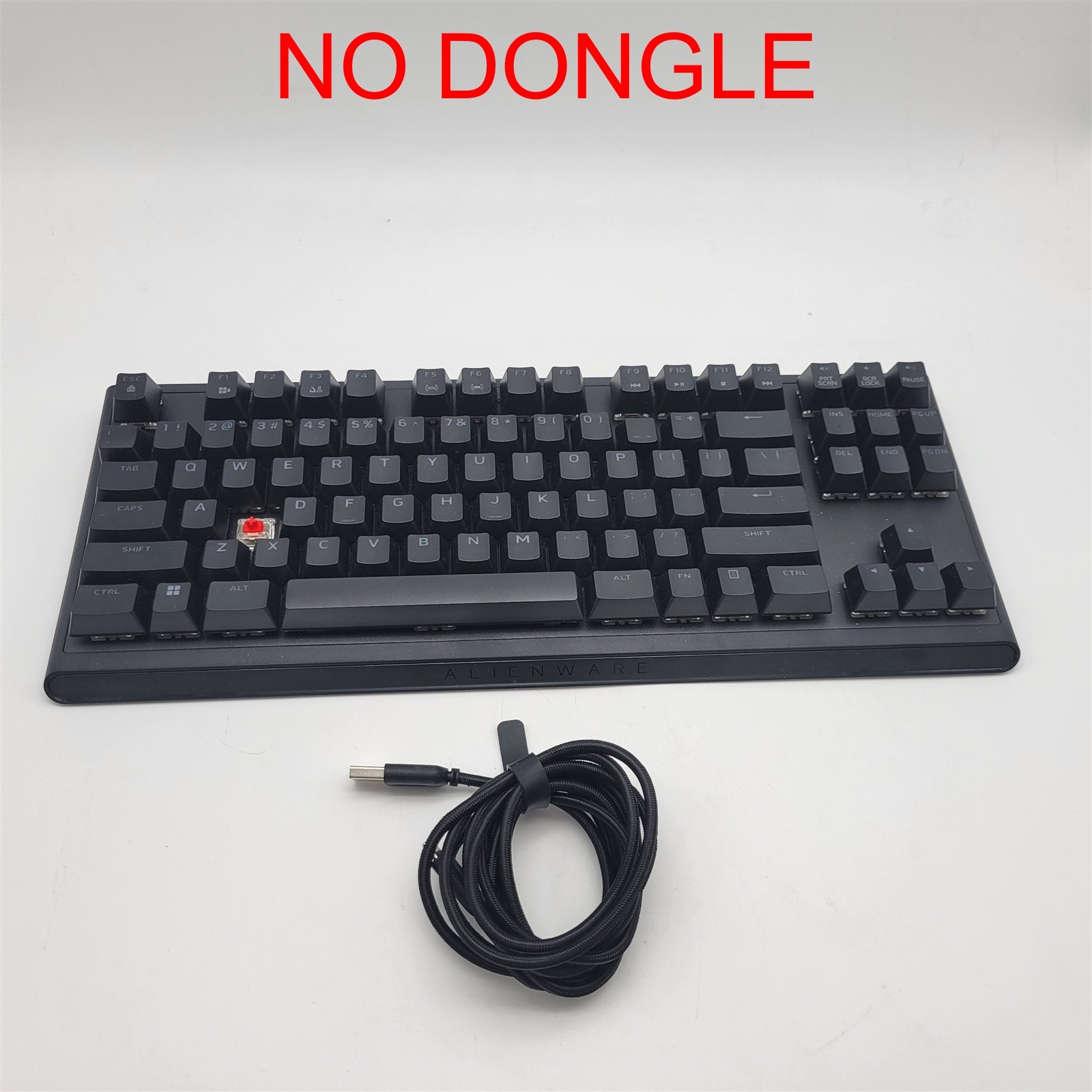 Alienware Tenkeyless Gaming Keyboard AW420K, Dark Side of The Moon, Wired *READ*