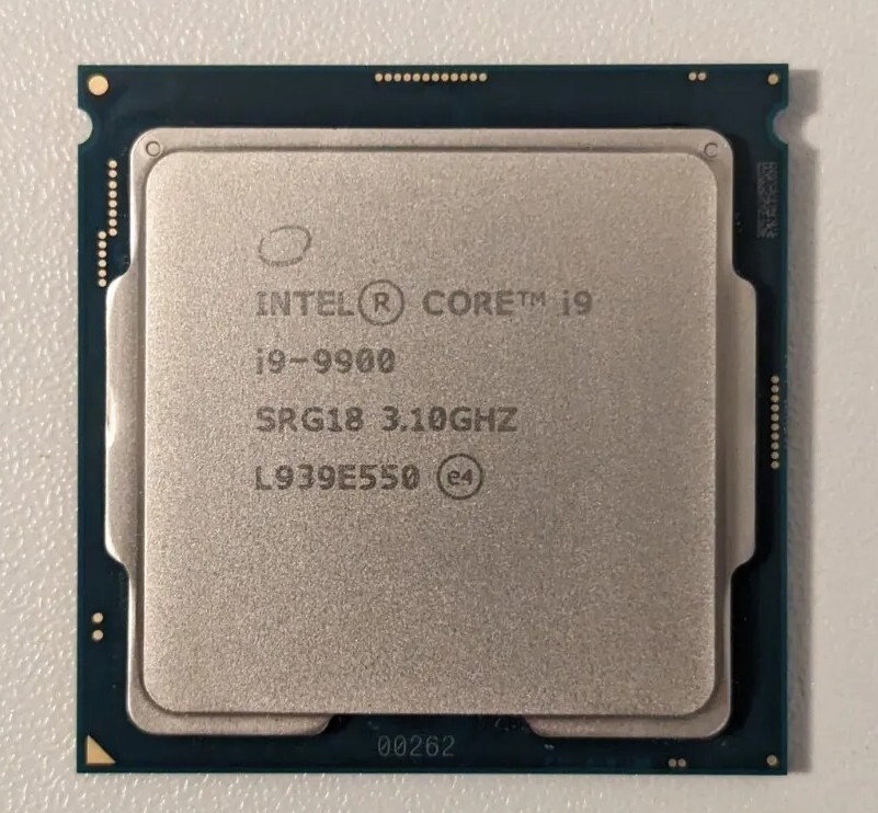Intel Core i9-9900 3.10GHz CPU Processor SRG18