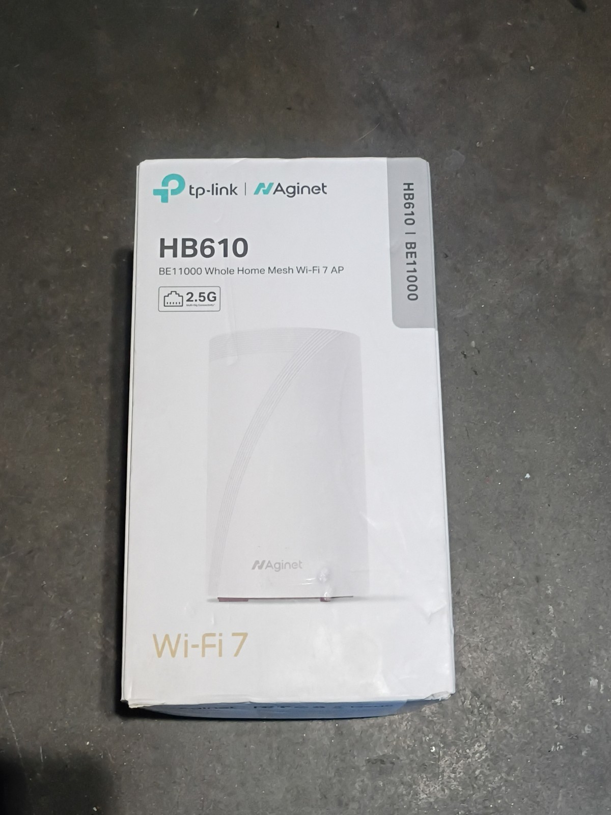 TP-Link BE11000 HB610 Aginet Whole Home Tri Band Mesh Wi-Fi 7 AP Ships Fast