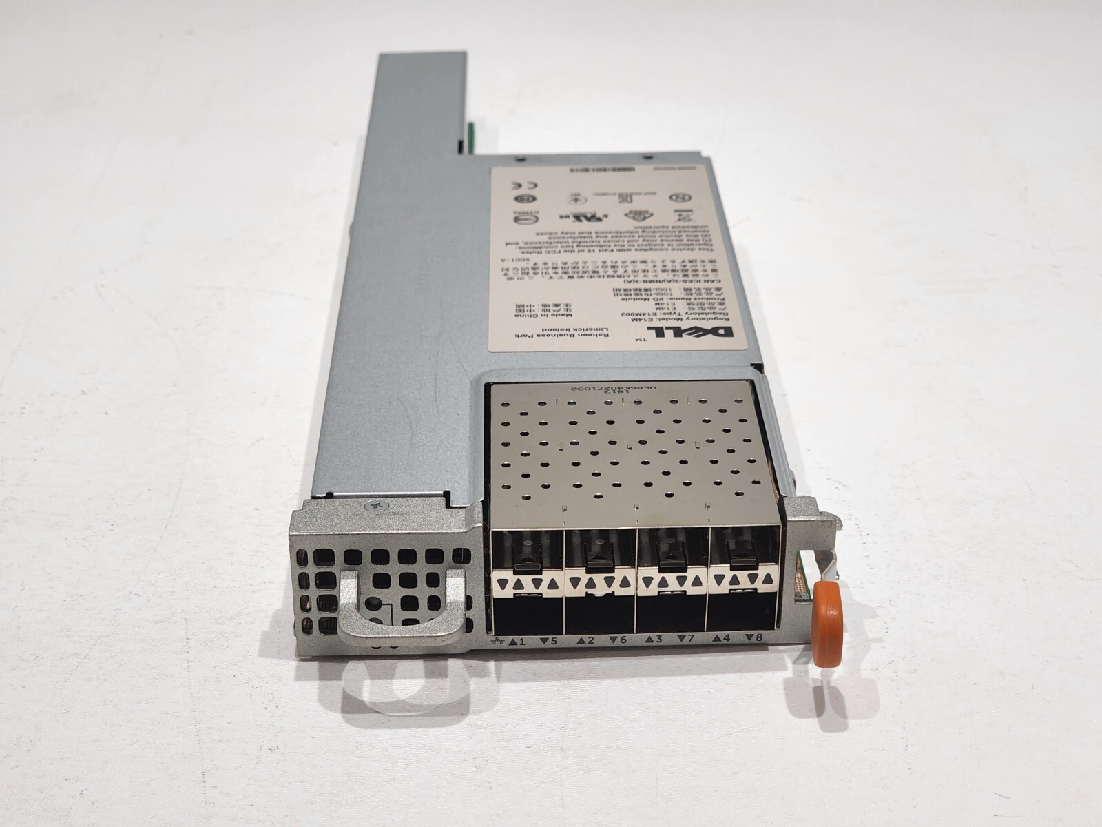 Dell E14M 8-Port 10Gb SFP Pass Through I/O Module E14M002 DP/N 01KC9R
