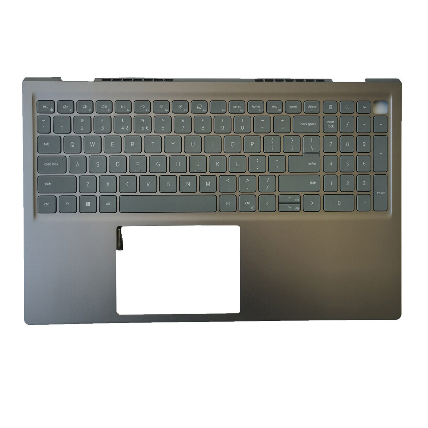 New For Dell Inspiron 15Pro 5510 5515 Palmrest Cover Backlit Keyboard 06P0TG  US