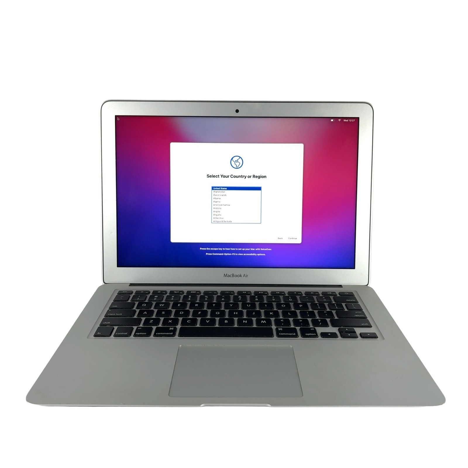 2017 MacBook Air A1466 13" 1.8GHz i5 8GB RAM 256GB SSD macOS Monterey 12