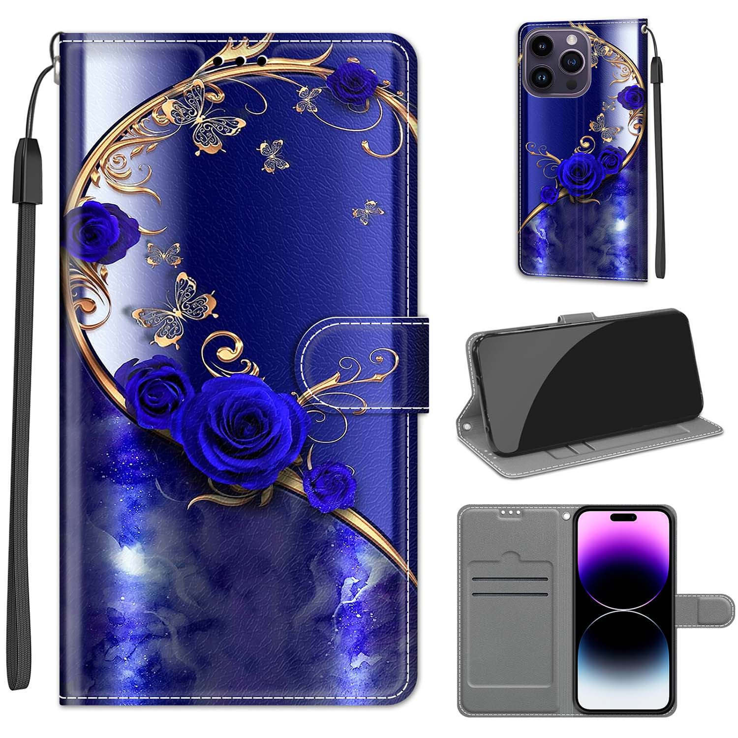 Butterfly Flower Wallet Cover Case For Honor 90 Magic 5 6 Pro X8 X7 X6 X9A X5