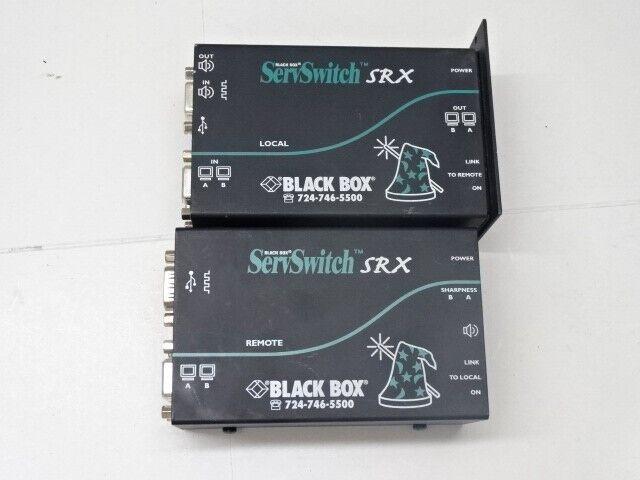 BLACK BOX ACU5051A SERVSWITCH WIZARD USB SRX KVM EXTENDER