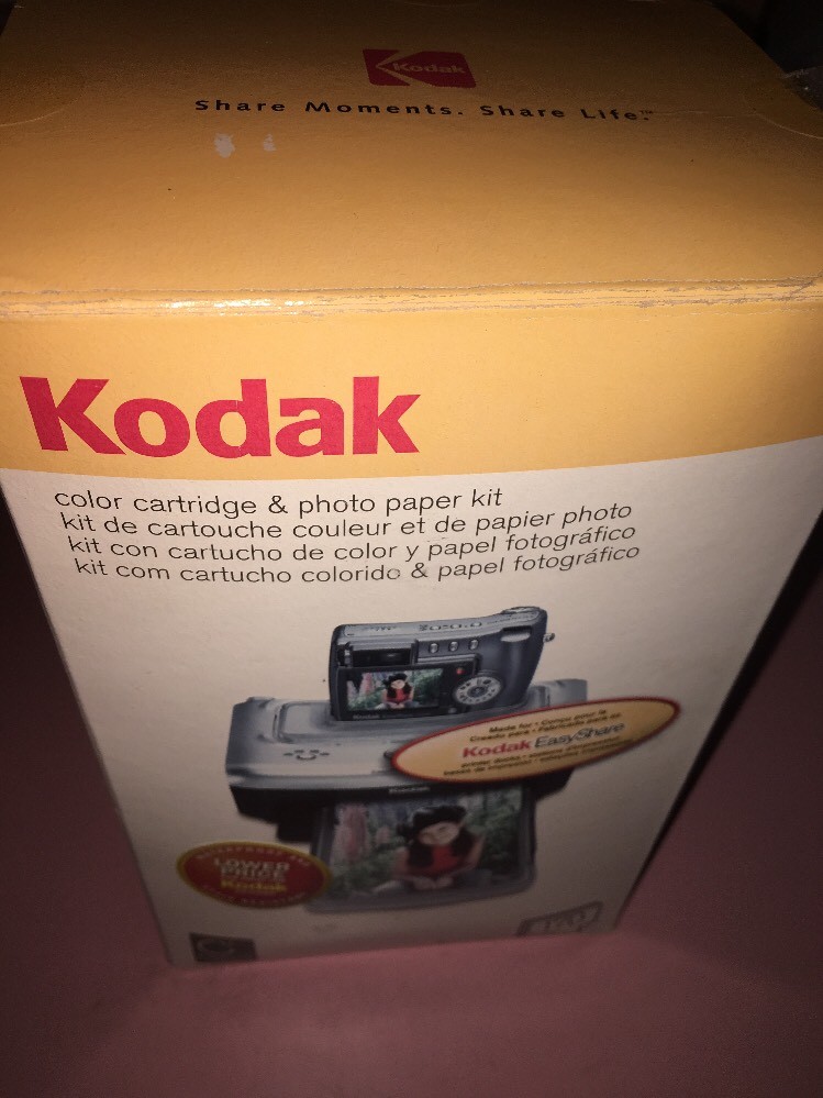 Kodak PH-170 EasyShare ImageLink Color Cartridge (5) &Photo Paper (170) Kit