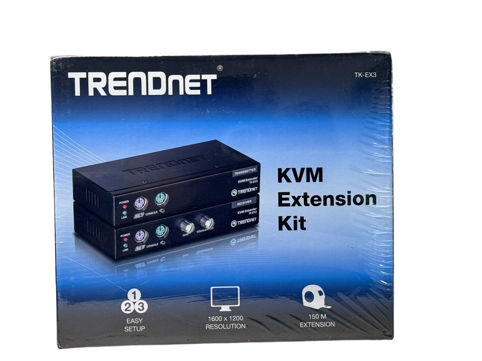 TRENDnet TK-EX3 KVM Extension Kit NEW SEALED IN BOX