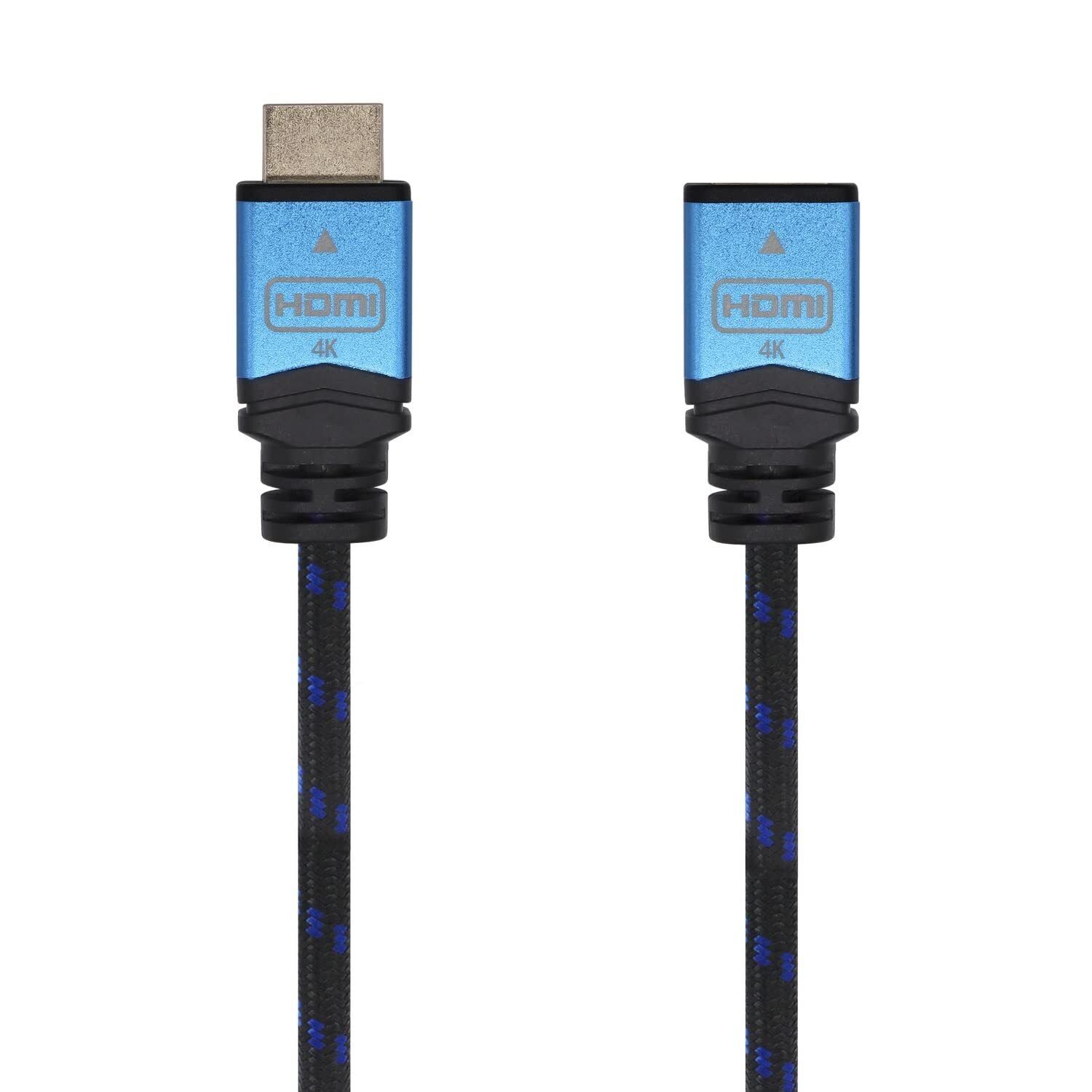 AISENS A120-0454 HDMI Cable V2.0 Extended Premium High Speed/HEC 4K@60Hz 18Gbps,