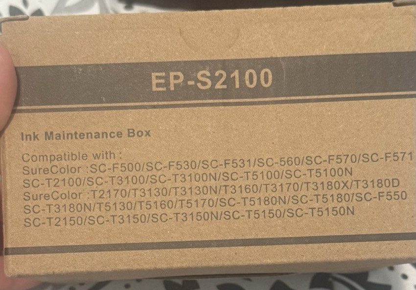 EP-S2100 Compatible Ink Maintenance Box for Epson SureColor SC-F500/570