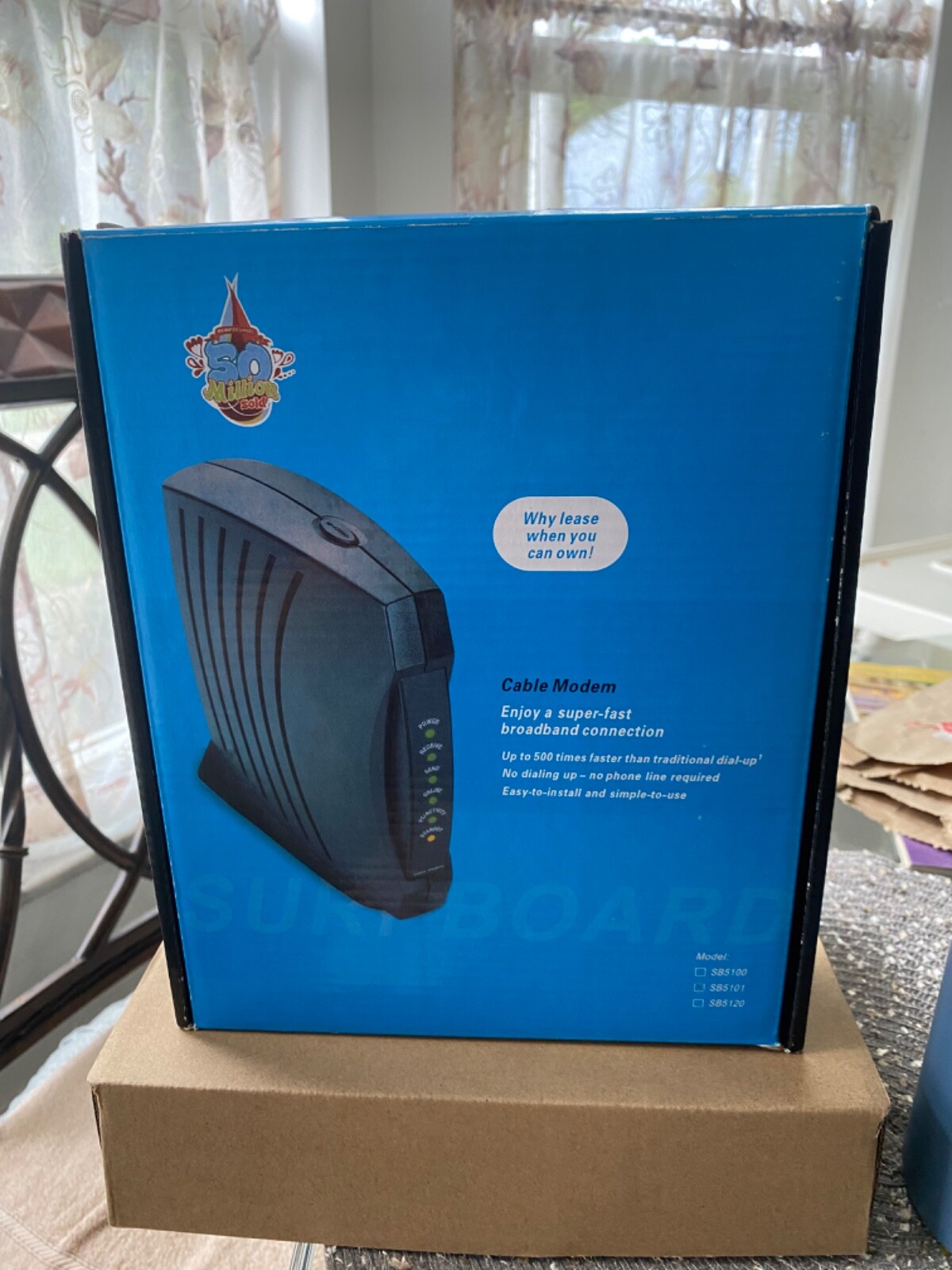 Motorola SURFboard Cable Modem  SB5101U Docsis 1.1 2.0 Certified Cables Adapter