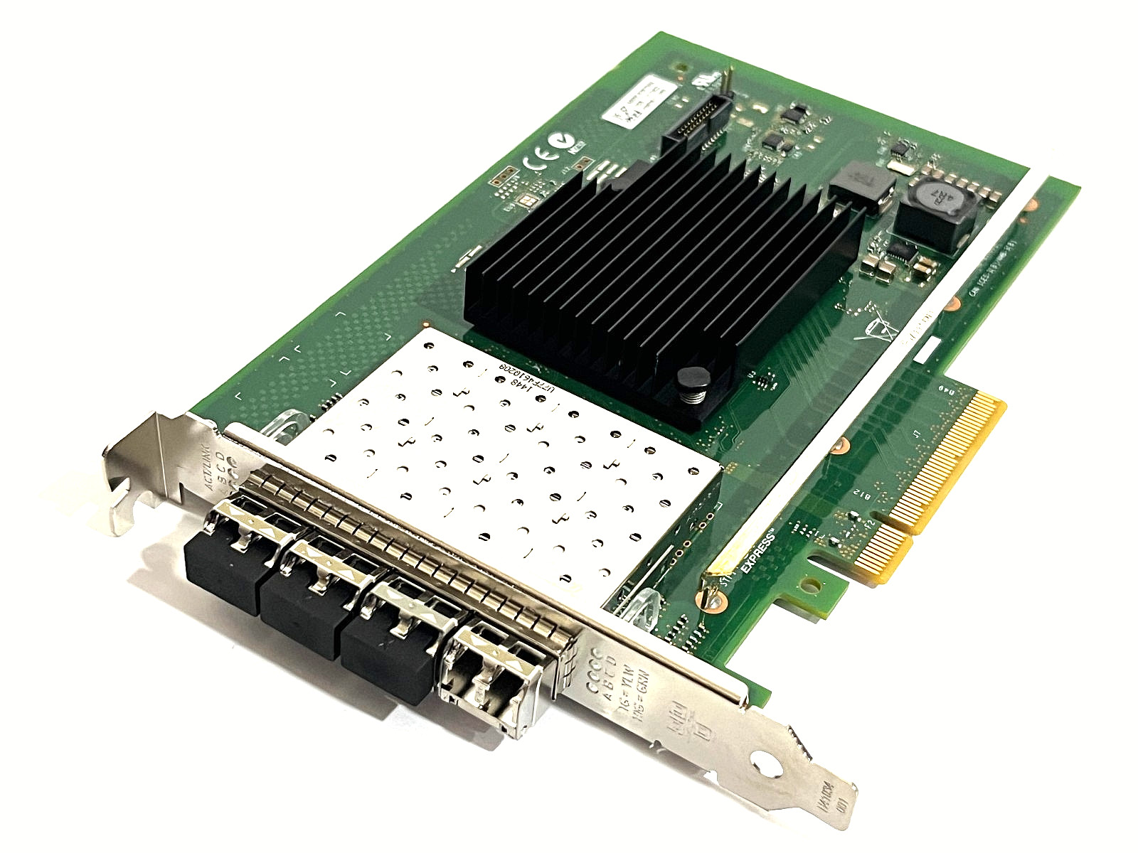 Intel CNA X710-DA4 10GbE Quad Port PCIe Converged Network Adapter + 10G SFPs