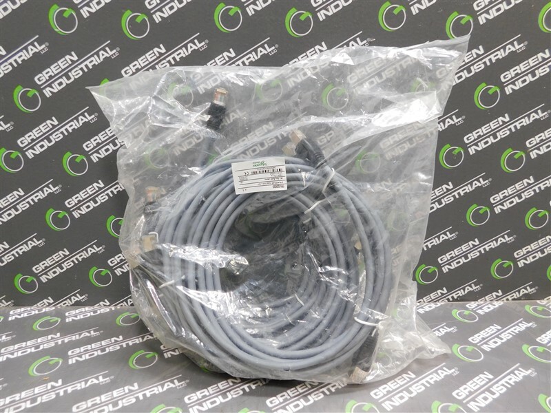 NEW Bag of 5 Schneider Electric TRV00830 RJ45/RJ45 male cords  3 meters 