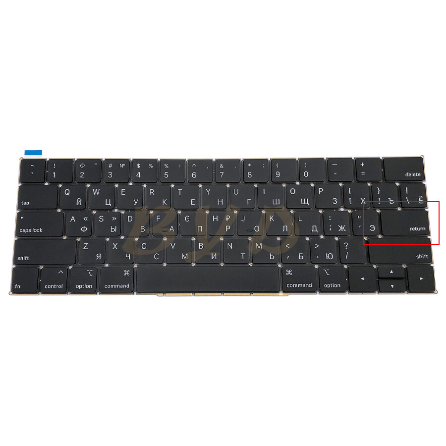New RU Russian Replacement Keyboard For Macbook Pro A1989 A1990 2018 2019 Years