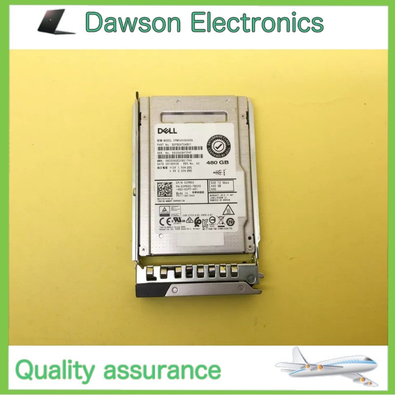 KPM5XVUG480G 3PR5C 03PR5C Dell 480GB 12Gbps SAS Mix Use 2.5'' SSD 14/15/16G New