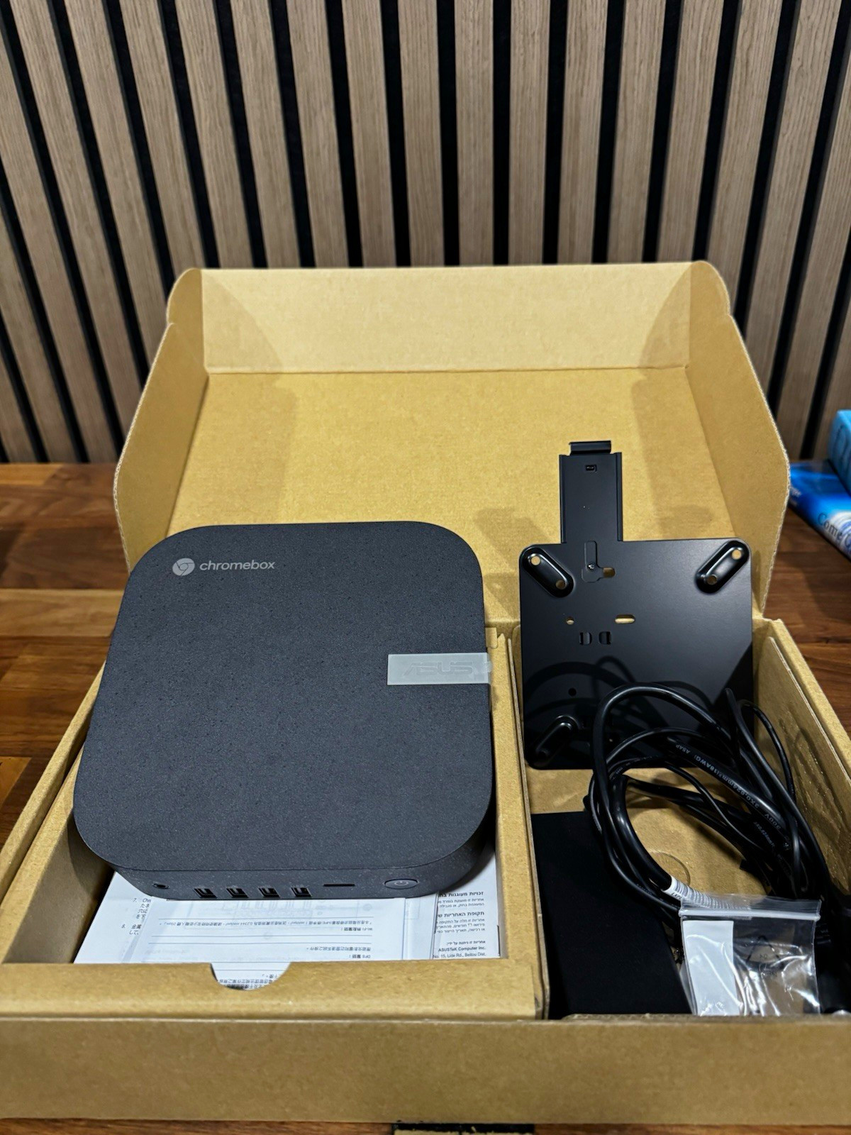 ASUS Chromebox 5a Mini PC Intel Celeron 7305 4GB RAM 128GB SSD Chrome OS