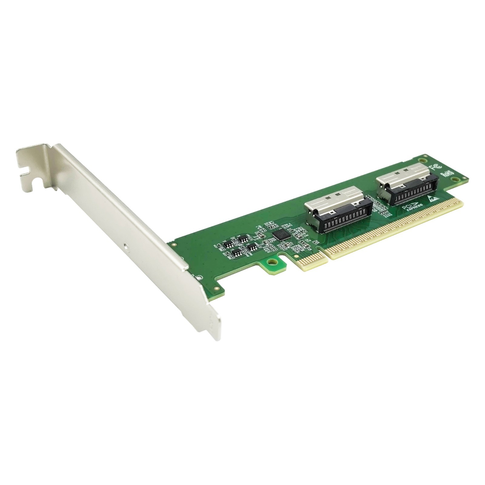 PCIe5.0 x16 to Two MCIO 8i Adapter XIC PE5160-4IL V2 shinreal