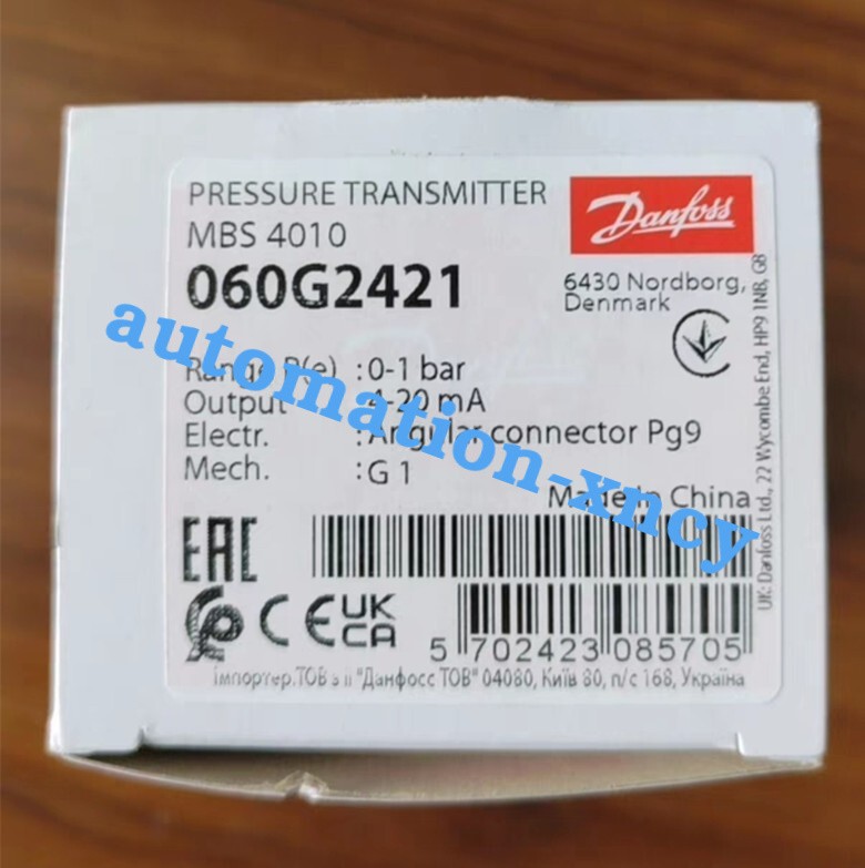 1PCS Danfoss MBS4010 060G2421 pressure sensor
