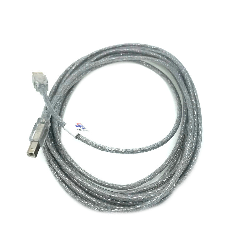 15ft USB Cord CLR for HP DESKJET PRINTER 4132 4140 4152 4155 4158 1180C 1220C