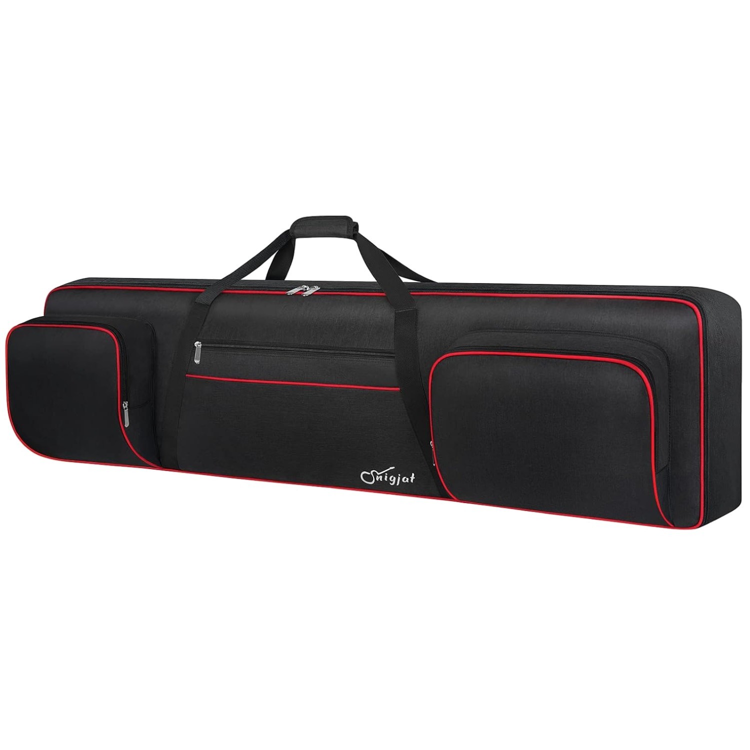Protective 88 Key Piano Case with Straps`/