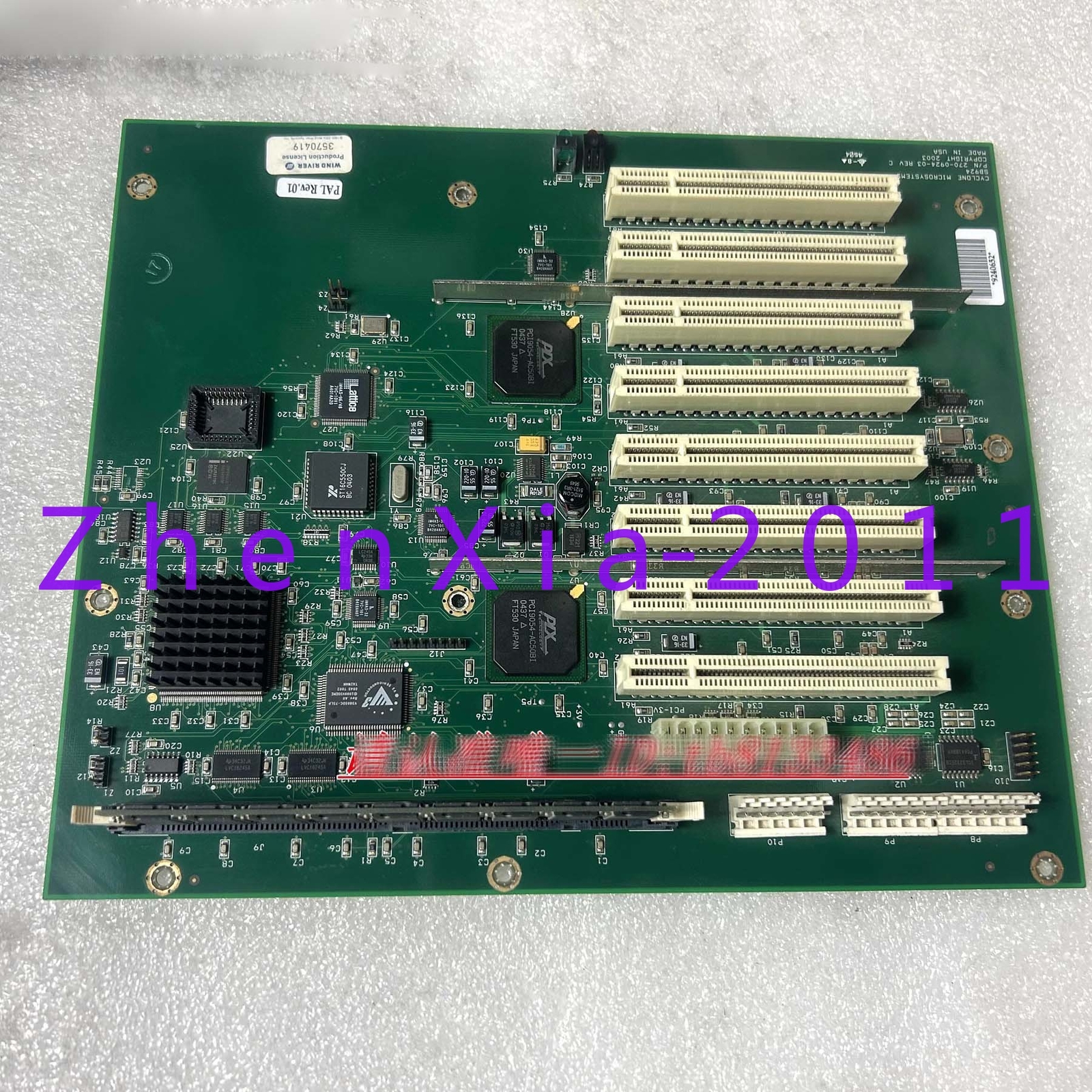 1PC Used CYCLONE MICROSYSTEMS 270-0924-03 REV C motherboard