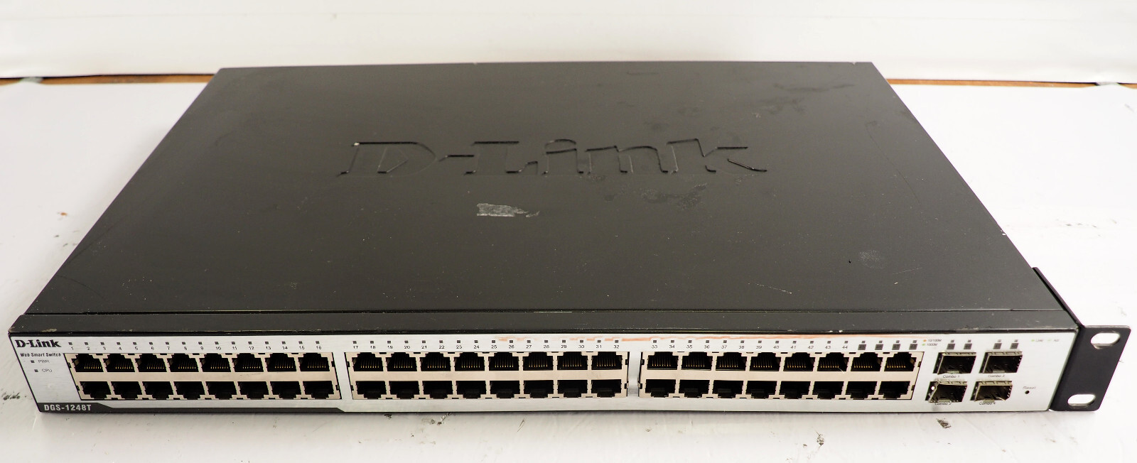 D-Link DGS-1248T 48-Port Ethernet Web Smart Network Switch BGS1248TA B1