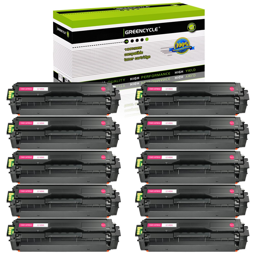 10PK CLT-M504S M504S MG Toner Cartridge Fits For Samsung CLX-4195FW 4170 CLP-475