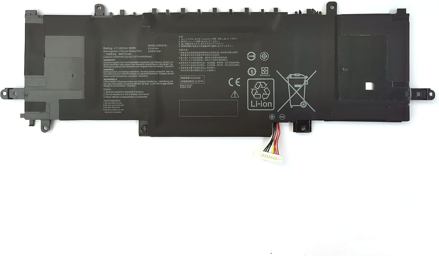 C31N1841 Battery For ZenBook 13 UX334FA UX433FLC Q427FL UX433FAC 0B200-034202