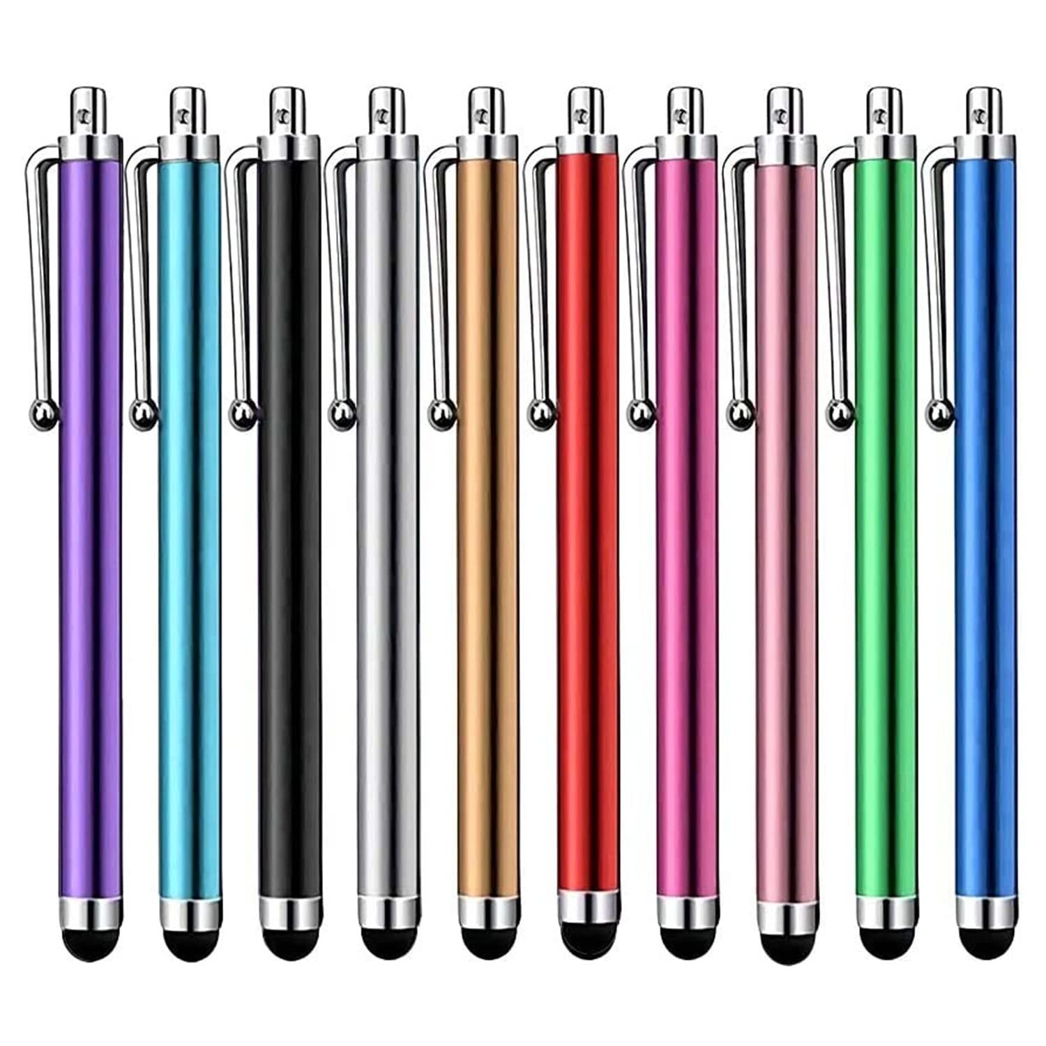 Stylus Pen [10 Pack] Universal Capacitive Touch Screen Pens for 10Color
