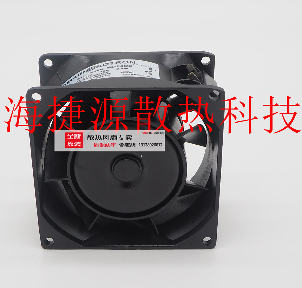 1pc COMAIR ROTRON SD24B2 24V 2.9W Frequency converter cooling fan 80*80*42MM