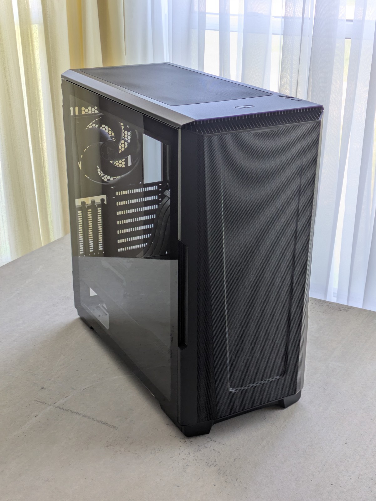 Phanteks Eclipse P500A ATX PC Case w/ Riser Cable, Arctic P14's, and 280mm AIO