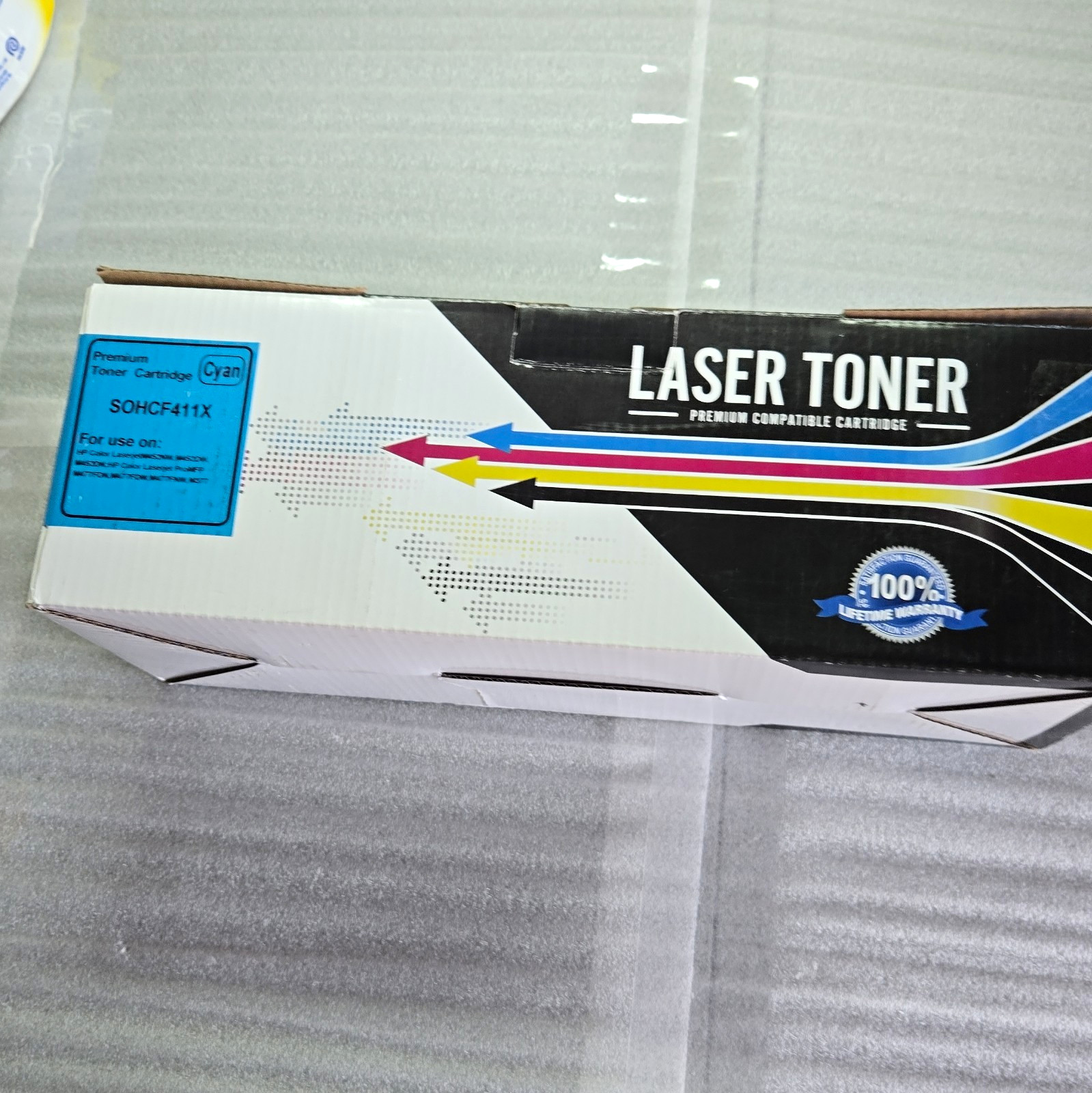 Laser Premium Compatible Cyan Toner Cartridge SOHCF411X for HP M452/M477