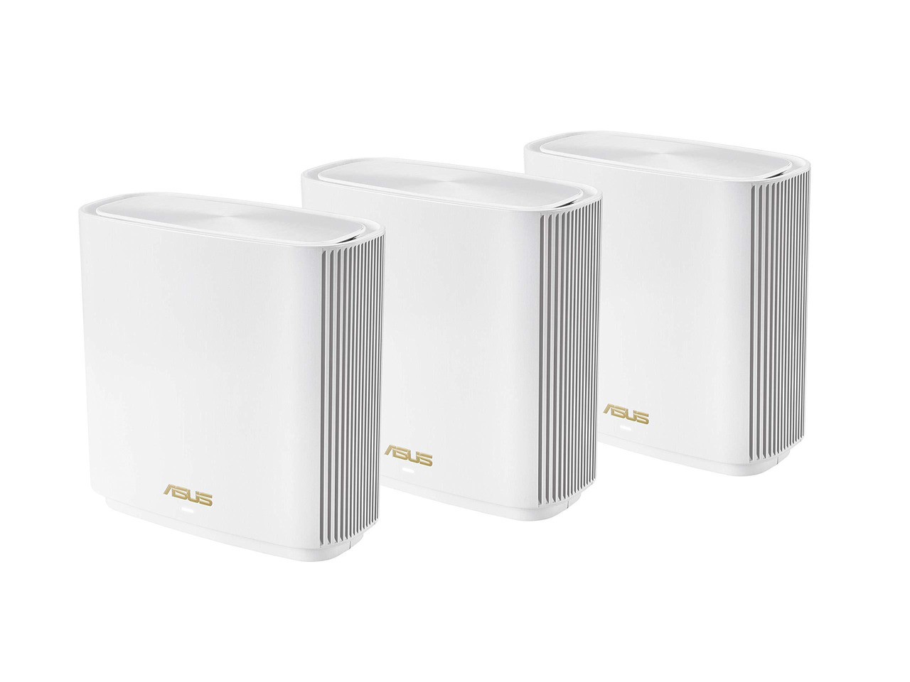 ASUS ZenWiFi Whole-Home Tri-band Mesh WiFi 6E System (ET9 3PK), Coverage up to 7