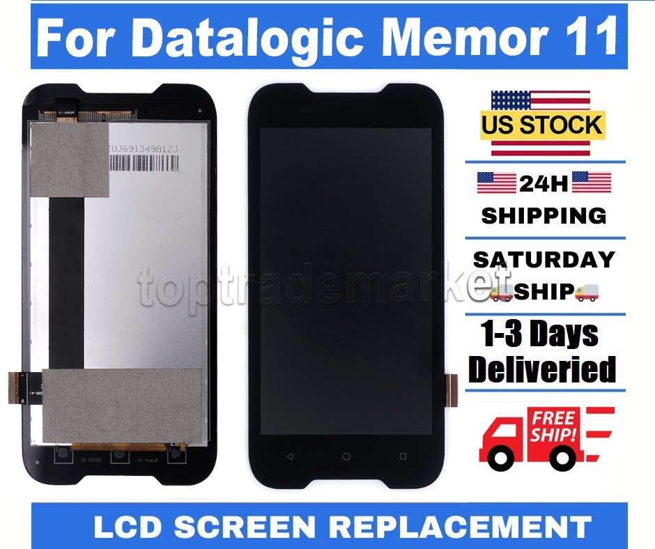 US New LCD Display Touch Screen Digitizer For Datalogic Memor 11 Mobile Computer