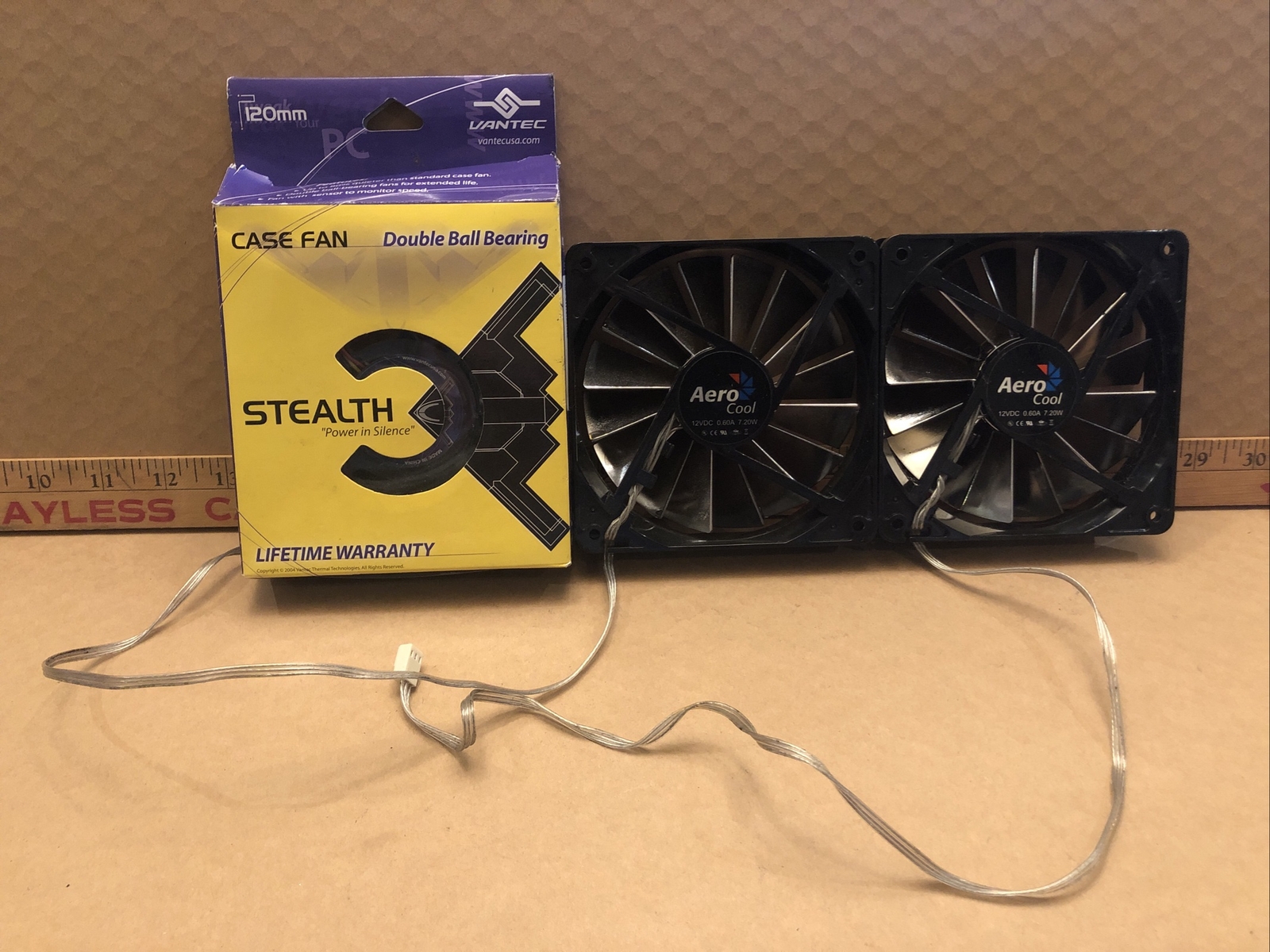 VANTEC STEALTH 80MM SILENT CASE FAN NEW IN BOX