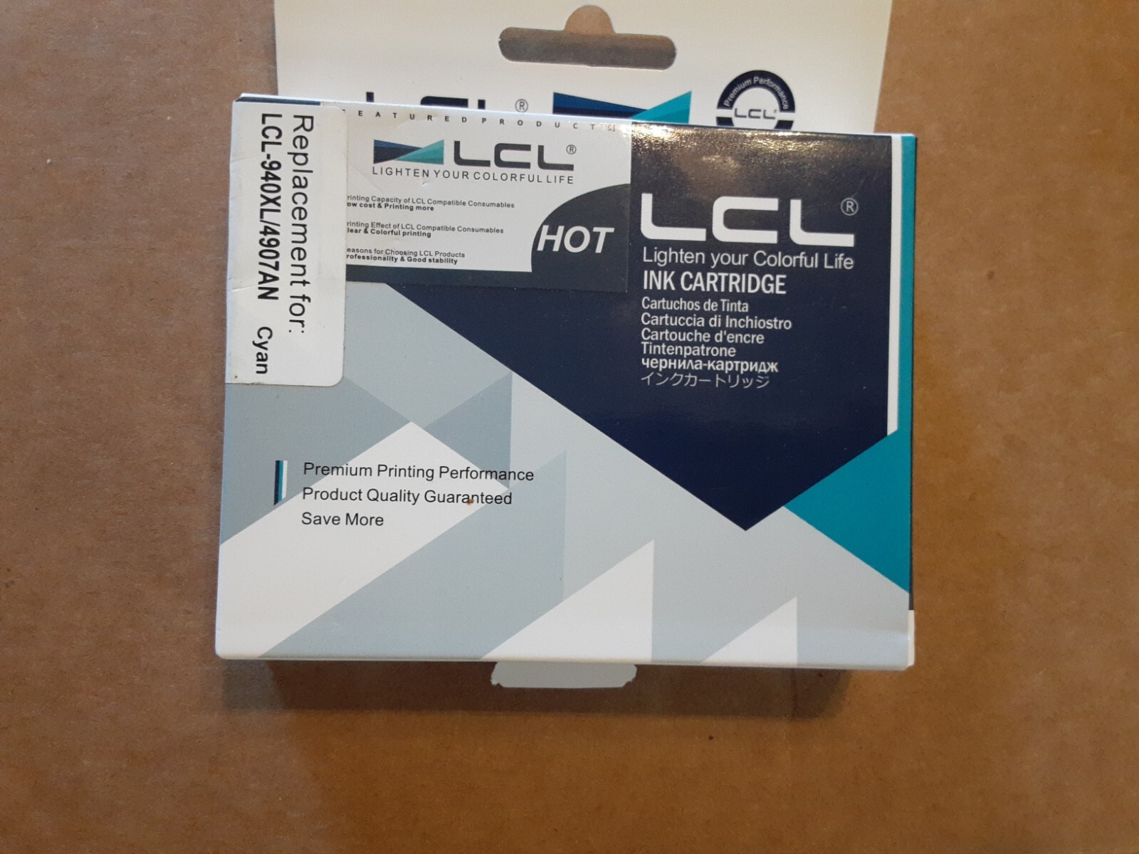 LCL Ink Cartridge replacement for LC-105XXL Cyan