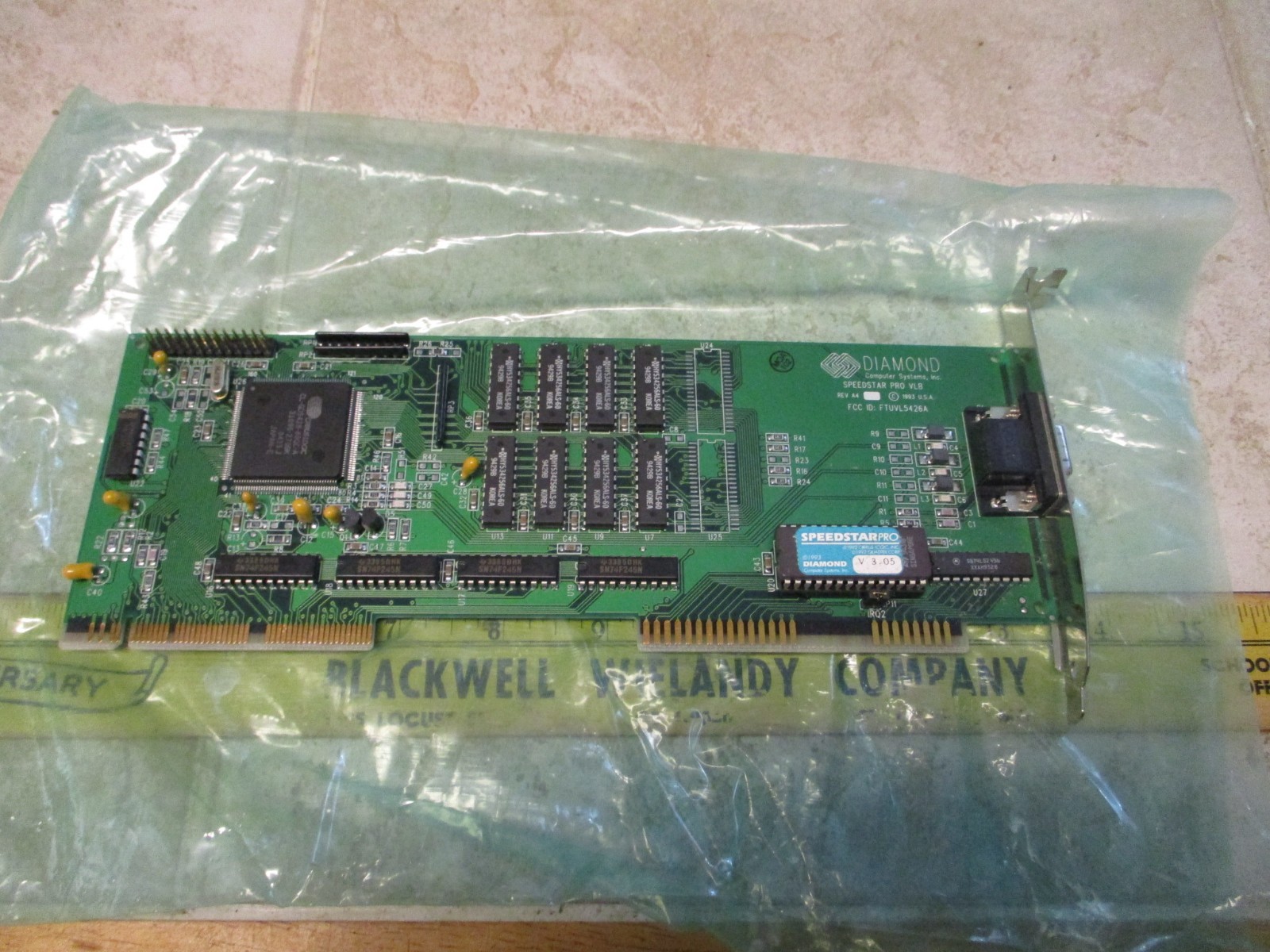 Vintage Diamond Speedstar Pro CL-GD5428 VLB/VESA Local Bus Video Card - Working