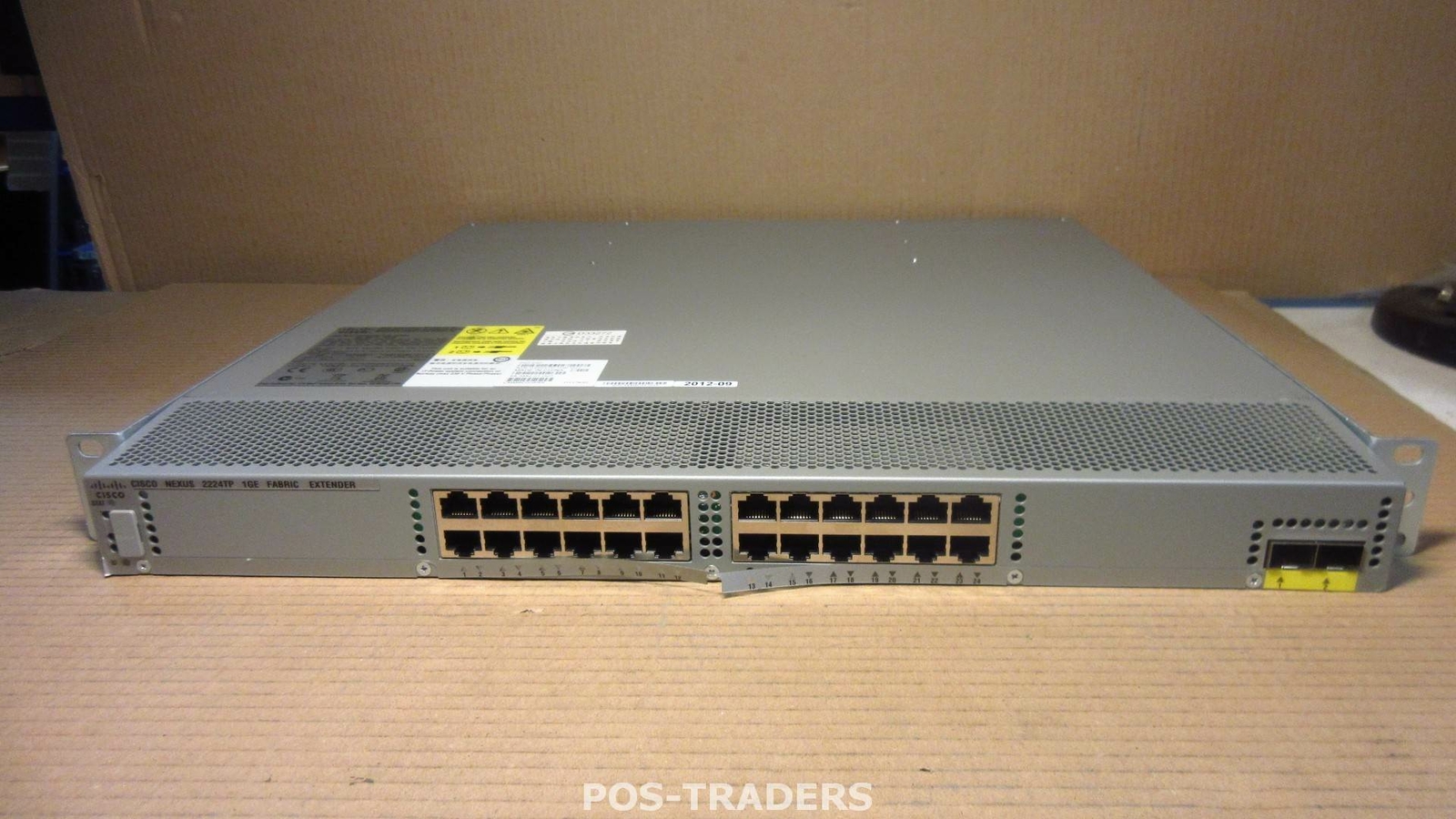 Cisco Nexus N2K-C2224TP-1GE v01 2224TP Series 1GE Fabric Extender DAMAGED FRONT