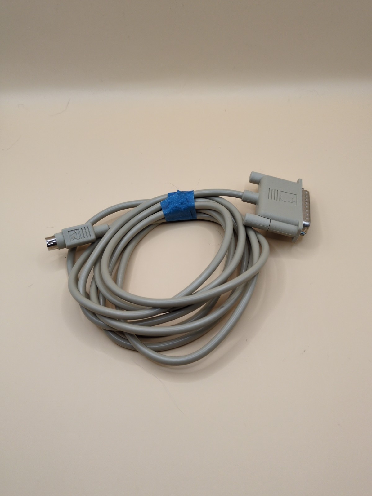 Apple 590-0335-A DIN-8 Serial Printer Cable for Vintage Apple II or Macintosh